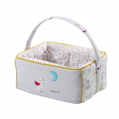 Cesta rectangular cucut, de petit praia