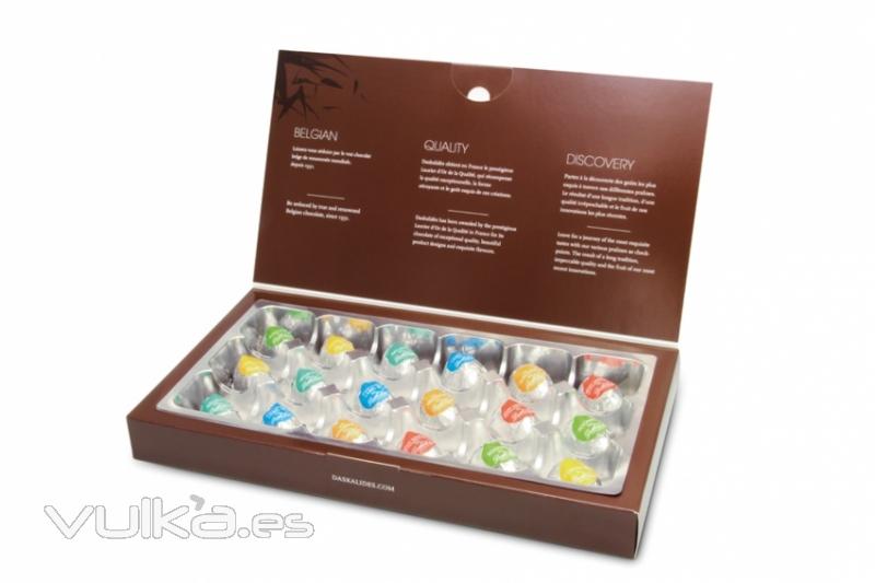 Caja de bombones de licor (6 variedades)