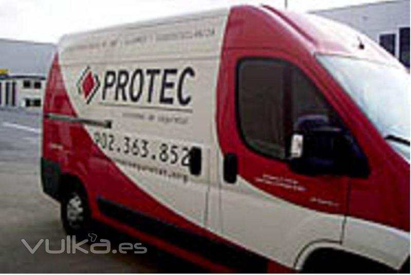 Protec Unitat Mobil de retimbrats i recarregues.