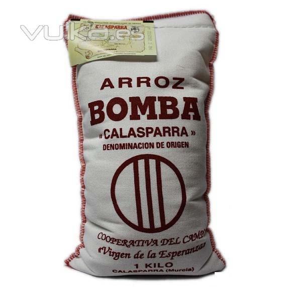 Arroz bomba de calasparra en MercaOl