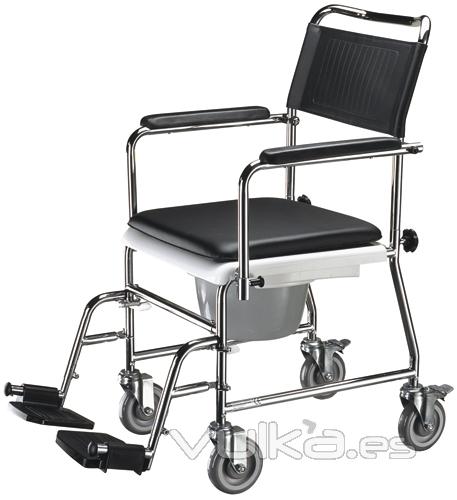 sillas de ruedas con inodoro