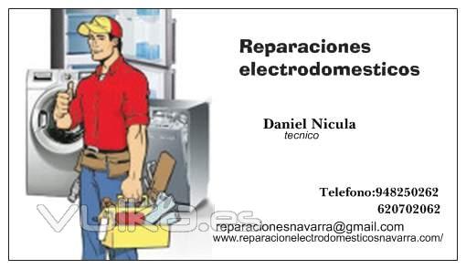 reparacion electrodomesticos navarra