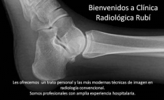 Bienvenidos a clinica radiologica rubi