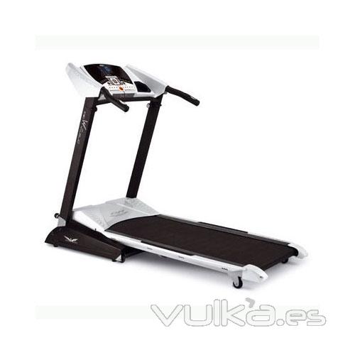 Cinta de andar y correr con 12 programas BH FITNESS PRISMA M35 2010, 1 a 20 km hora, motor de 3.50 C