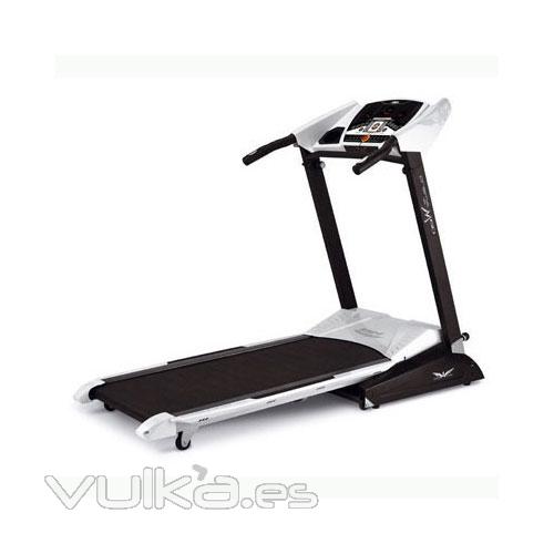 Cinta de andar y correr con 12 programas BH FITNESS PRISMA M60 2010, 1 a 22 km hora, motor 4CV, 