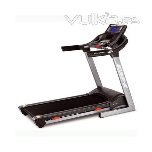 Cinta de andar y correr BH FITNESS F3 ECO MODE 2011, vel. 1 a 18 km hora, motor de 3.00 CV