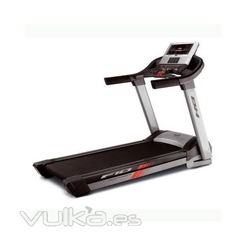 Cinta de andar y correr BH FITNESS F10 2011, vel. 1 a 20 km hora, motor de 4.5 CV