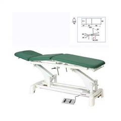 Camilla masaje y terapia electrica 3 cuerpos altura reg 56 a 95 cm ECOPOSTURAL