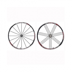 Juego ruedas bicicleta carretera campagnolo eurus 2011 compatible 9, 10 y 11 vel, cubierta para camp