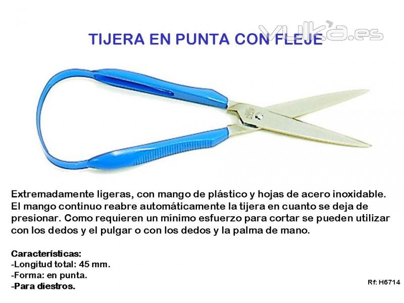 TIJERA CON FLEJE RECUPERADOR