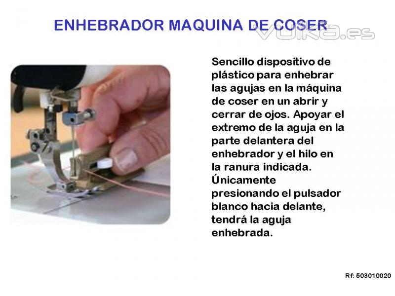 ENHEBRADOR DE AGUJAS MQUINA DE COSER