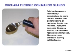 Cuchara flexible