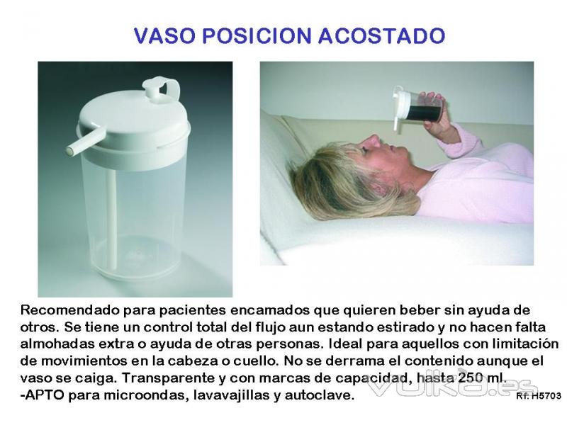 VASO PARA BEBER ACOSTADO