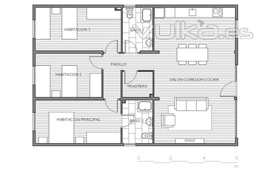 Plano vivienda Box3H3.0