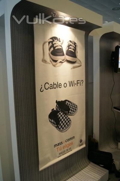 Cableado o wi-fi? con masscomm y Alcatel-Lucent tu eliges.