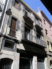 Rehabilitacin de fachada en calle sant pere mes baix