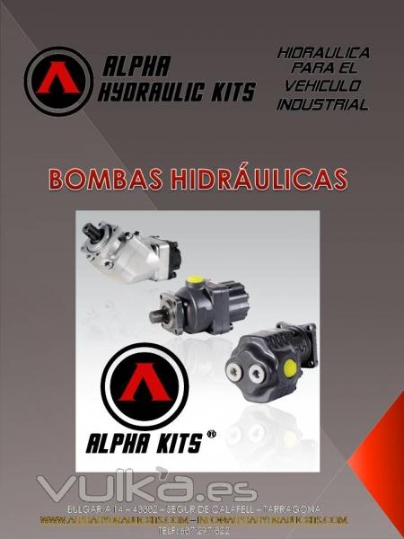 BOMBAS HIDRAULICAS PARA EL VEHICULO INDUSTRIAL