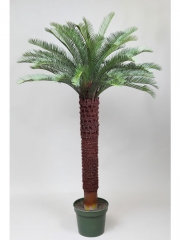 Palmeras de plastico palmera cyca de plastico oasis decor