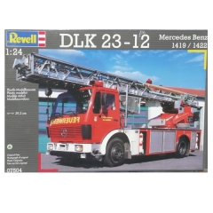 Maqueta camion bomberos mercedes benz dlk 23-12 1419-1422 1:24