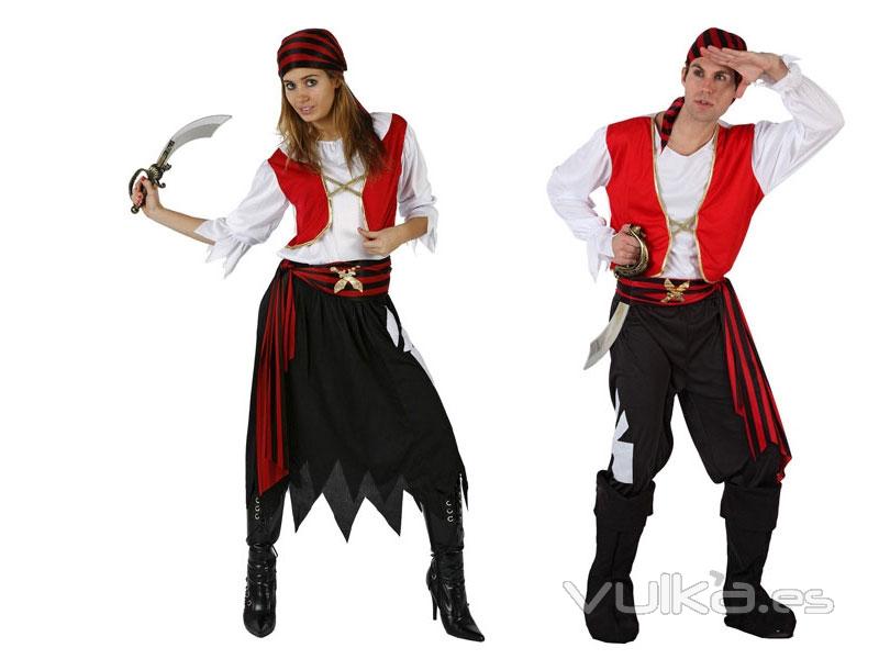 Disfraces de Corsarios o piratas