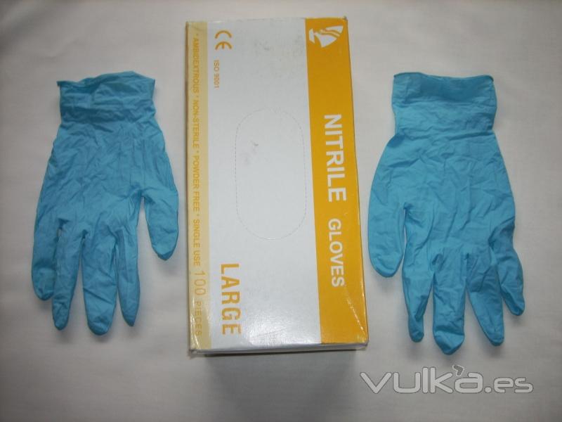 guantes nitrilo