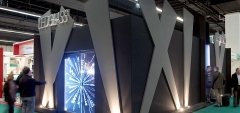 Stand de diseno para led glass