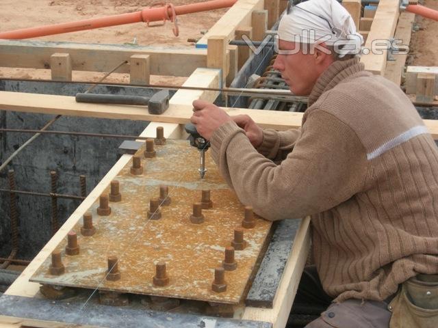 Replanteo de estadio en Misurata (Libia)