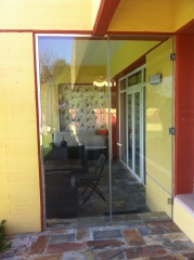 Puertas de vidrio templado
