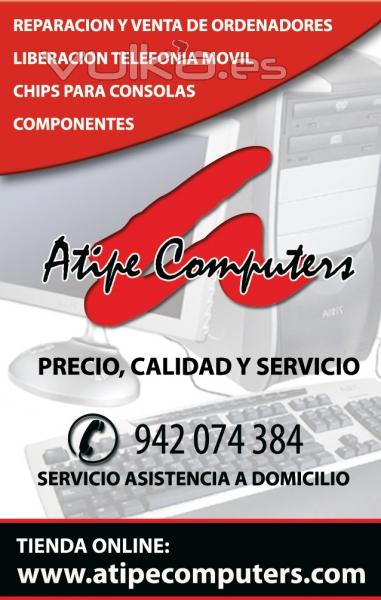 ATIPE COMPUTERS - ASESORIA TECNICA INFORMATICA PARA EMPRESAS - ATIPE