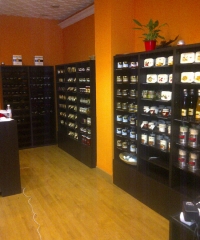 Vista interior de la tienda
