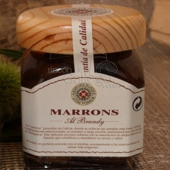 Marrons glacs al brandi  www.rincondelgallego.com