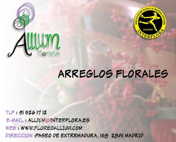 Arreglos Florales  Allium Floristeria