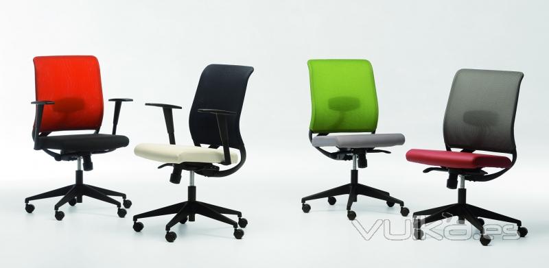 Sillas ergonomicas  Lupass Oficinas http://www.laoficina20.com/