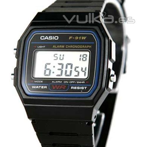 Reloj digital CASIO F91. Categoría: Relojes. Ref.BRAREP0