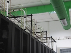 Vista rack cableado red plexval datacenter