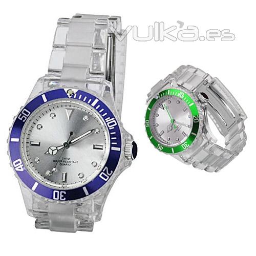 Reloj digital:  azul y verde. Categoría: Relojes. Ref. ZIVREP4