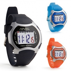 Reloj digital: negro, azul y naranja. categora: relojes. ref. mbrep7