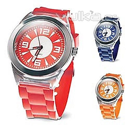 Reloj digital: amarillo, azul y rojo. Categora: Relojes. Ref. MBREP09