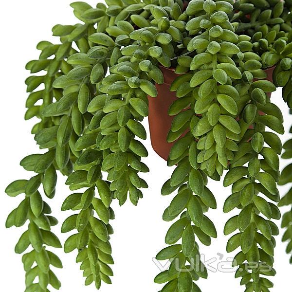 Planta artificial colgante sedum en lallimona.com detalle1