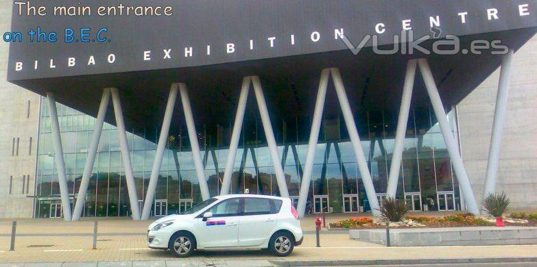 TaxiBarakaldo Entrada principal Bilbao Exhibition Centre