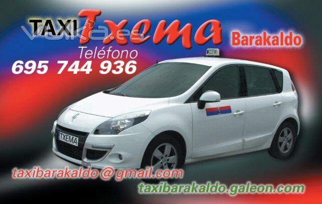 Tarjeta de TaxiBarakaldo