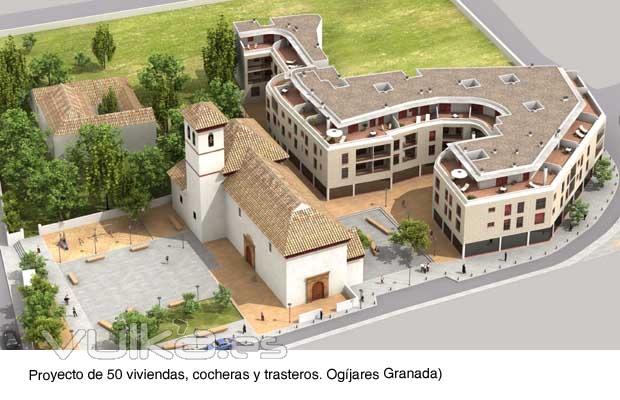 Vivienda plurifamiliar en Ogíjares (Granada)
