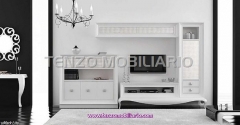 Comedor colonial blacno y pan de plata coleccion endens