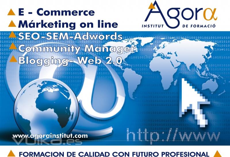 Agora curso de márketing y ventas en internet 