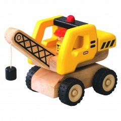 Juguetes de madera mini grua de wonderworld