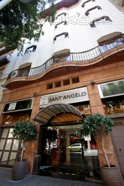 fachada hotel apsis sant angelo