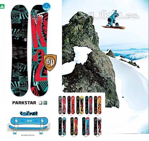 Tabla de snow K2 Parkstar