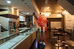 Diseno y decoracion de interiores realizado en lounge cafe