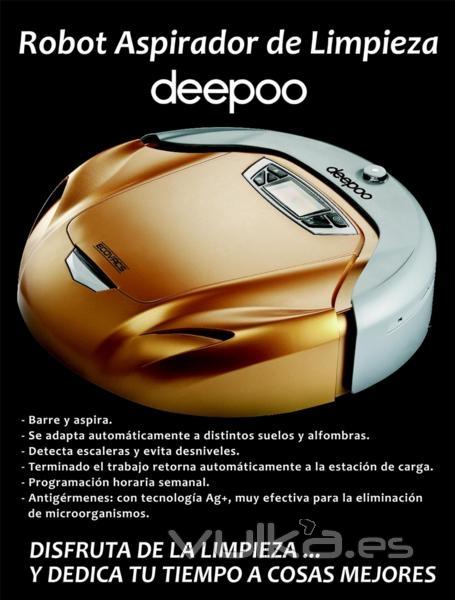 DISTRIBUIDORES DE ROBOTS ASPIRADORES DEEPO 