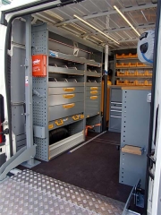 Equipamiento interior para furgonetas